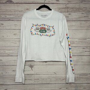 Friends Central Perk Cropped Long Sleeve Medium